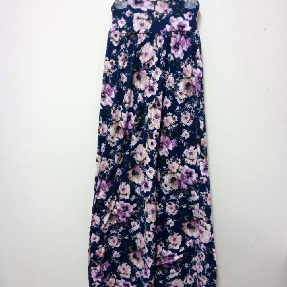 Beautiful Floral Maxi Skirt